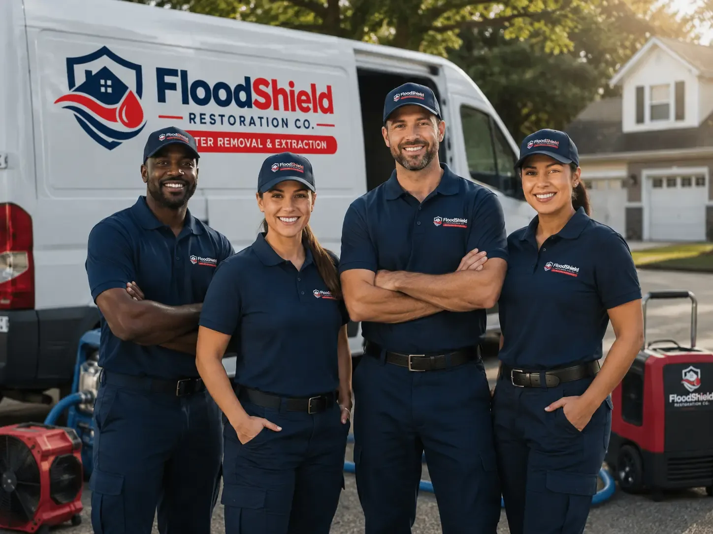 Flood Damage Restoration company in Newcastle, TX